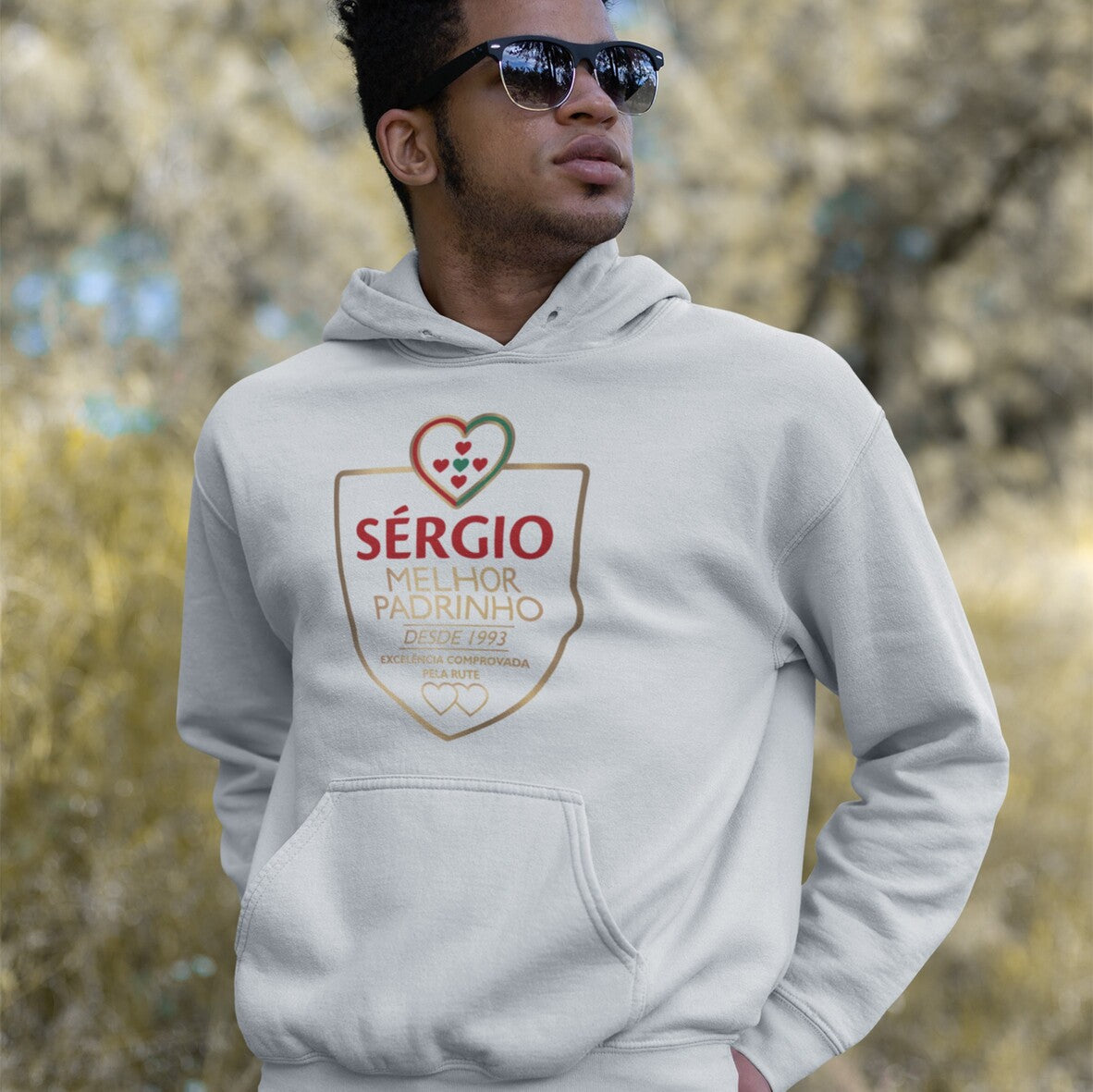 Sweatshirt "Padrinho - excelência comprovada"