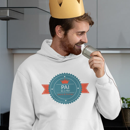 Sweatshirt "Pai és o Rei"