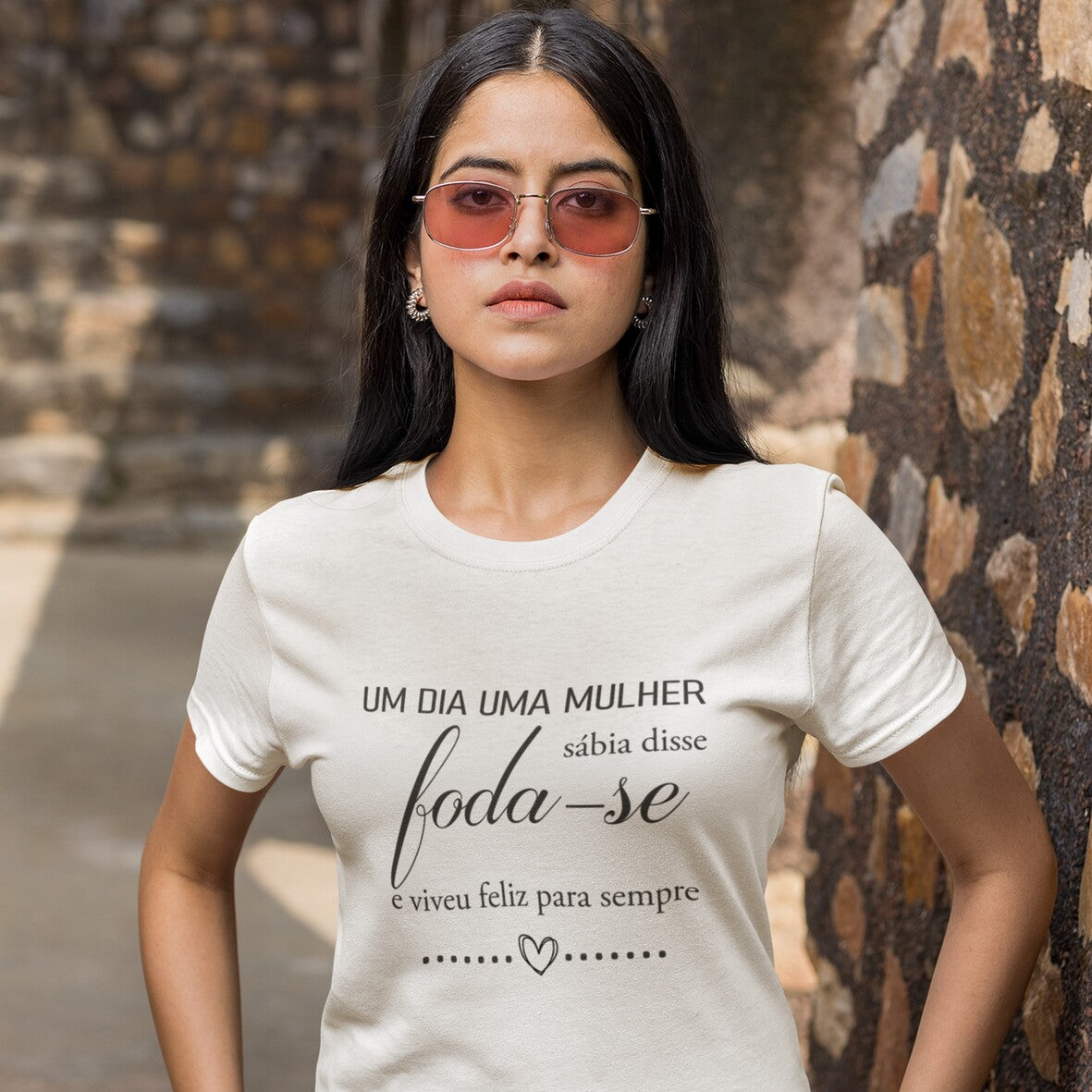 T-shirt "Mulher sábia"
