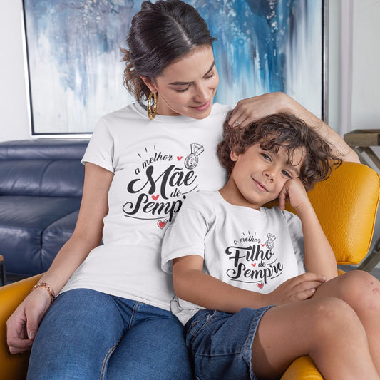 T-shirt "A melhor mãe de sempre"