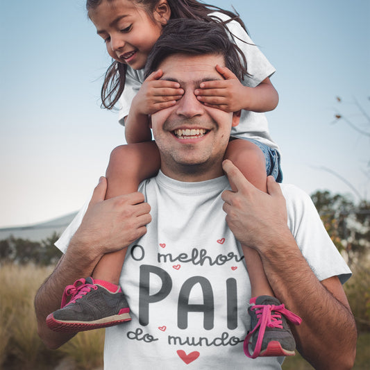 T-shirt "O melhor pai do mundo"