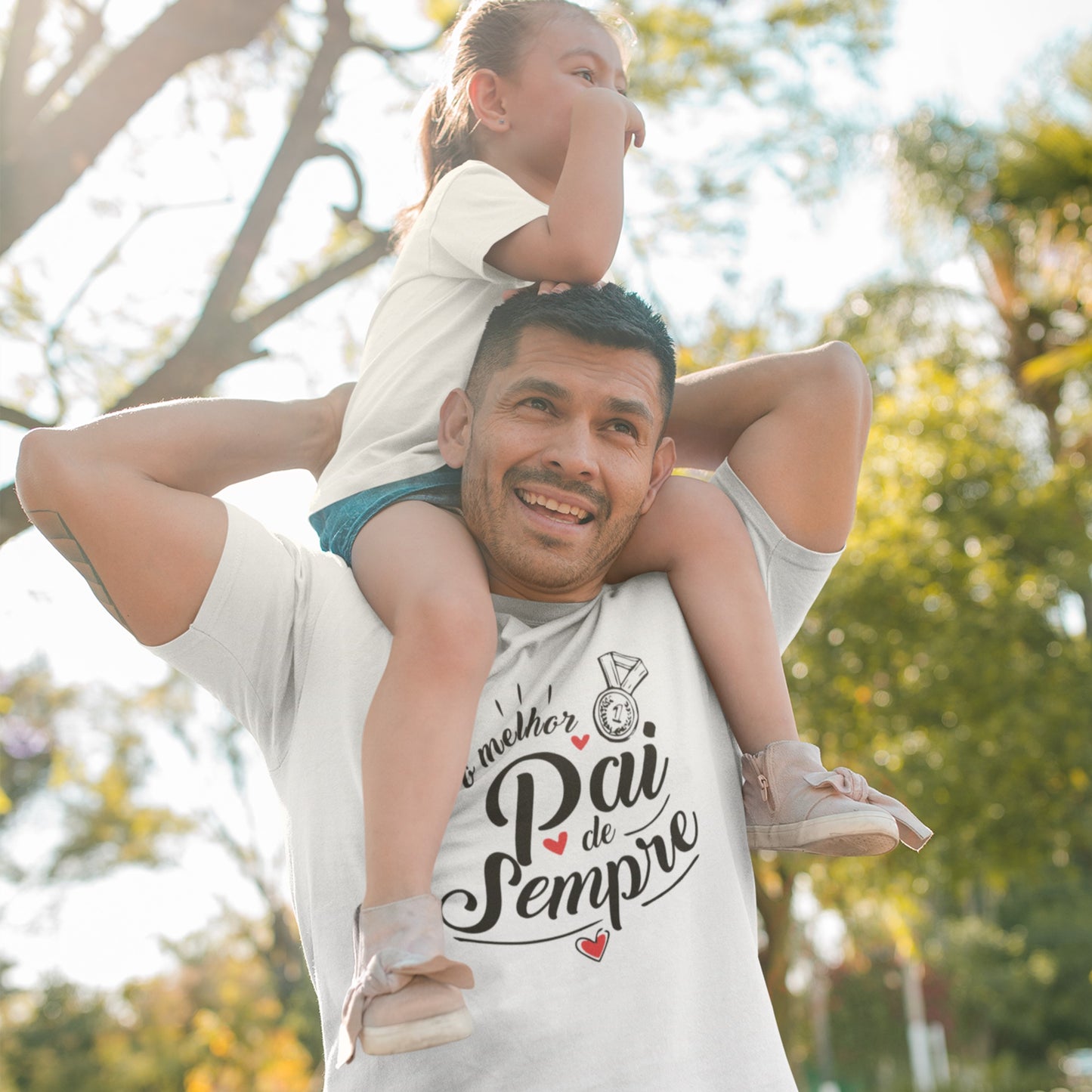 T-shirt "O melhor pai de sempre"