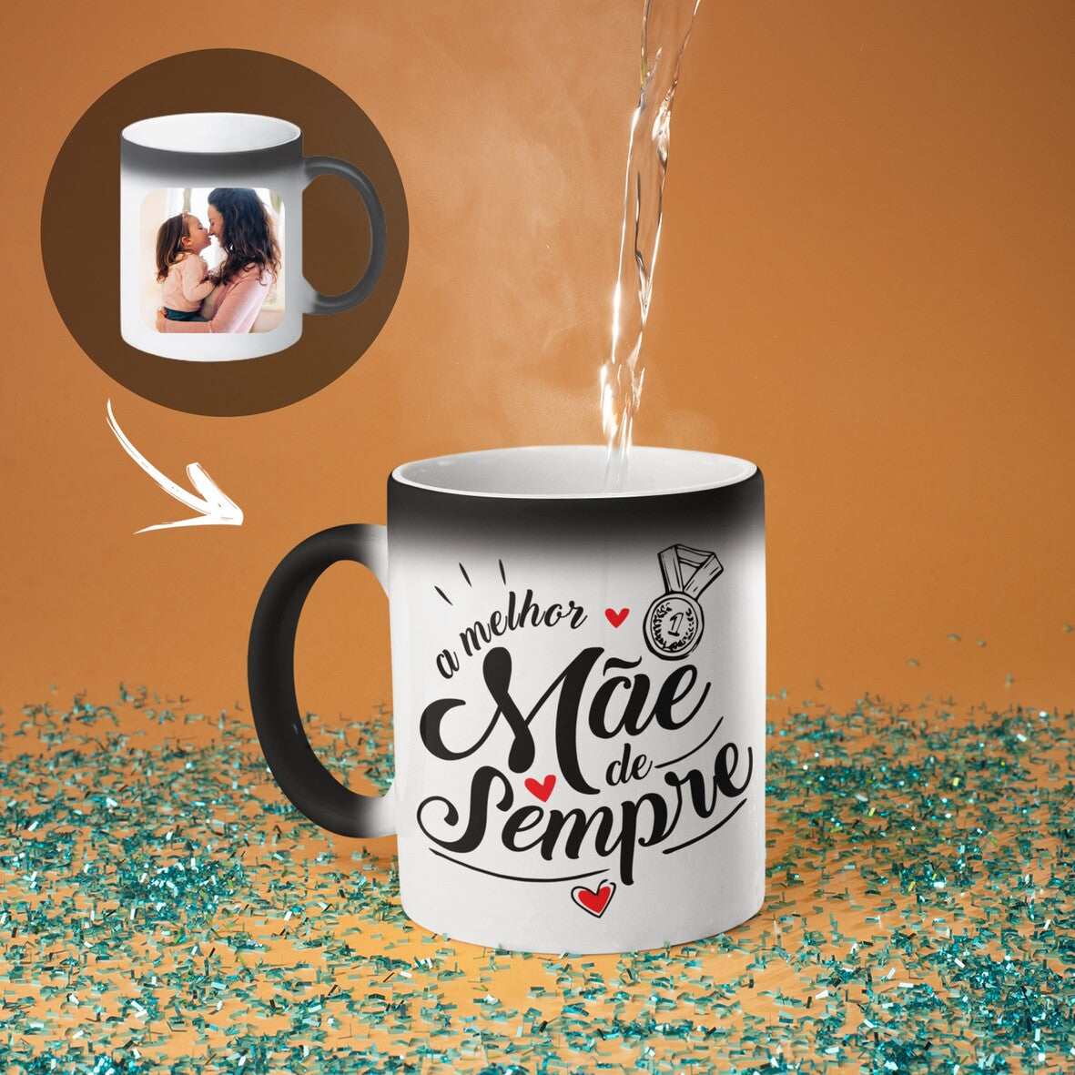 Caneca Mágica "A melhor mãe de sempre"