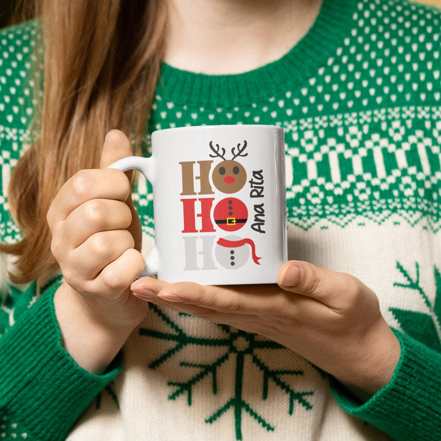 Caneca "Ho-Ho-Ho"