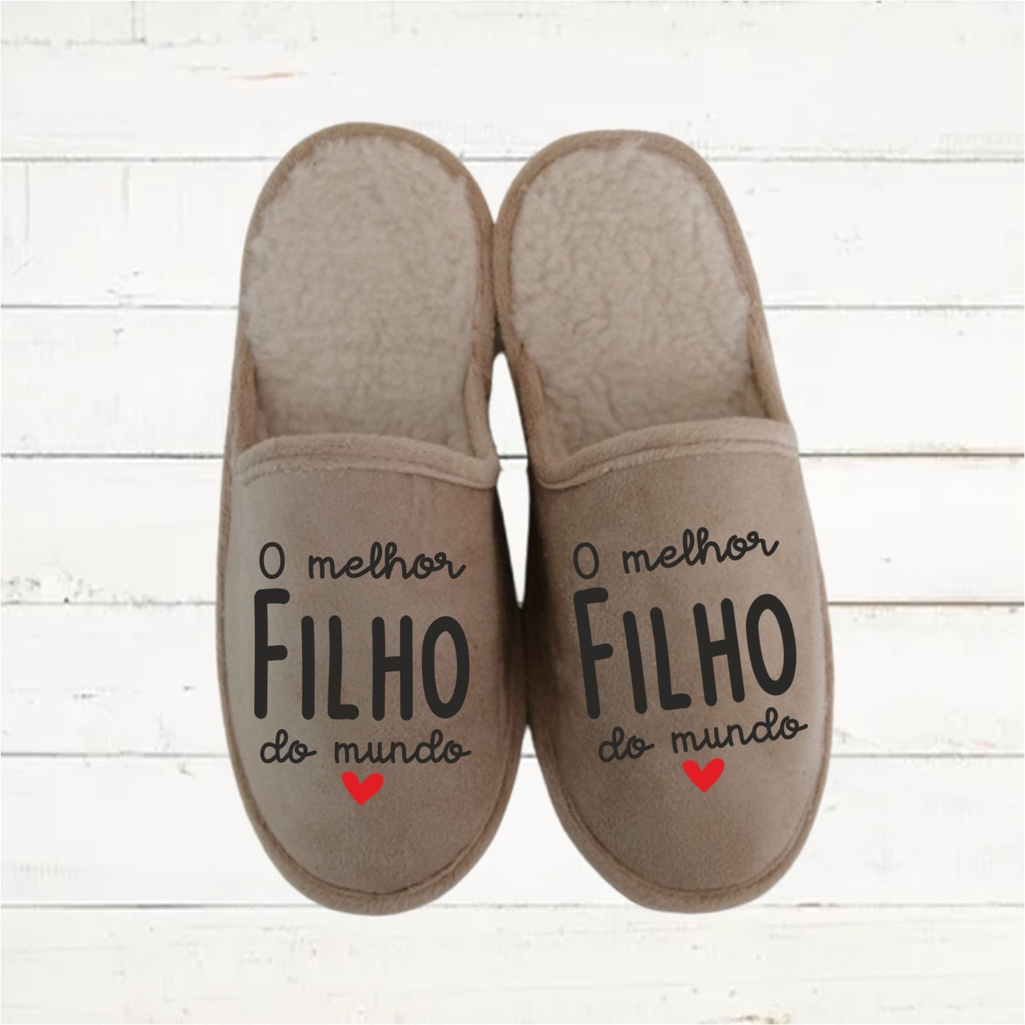 Chinelos "Melhor Filho / Filha do mundo"