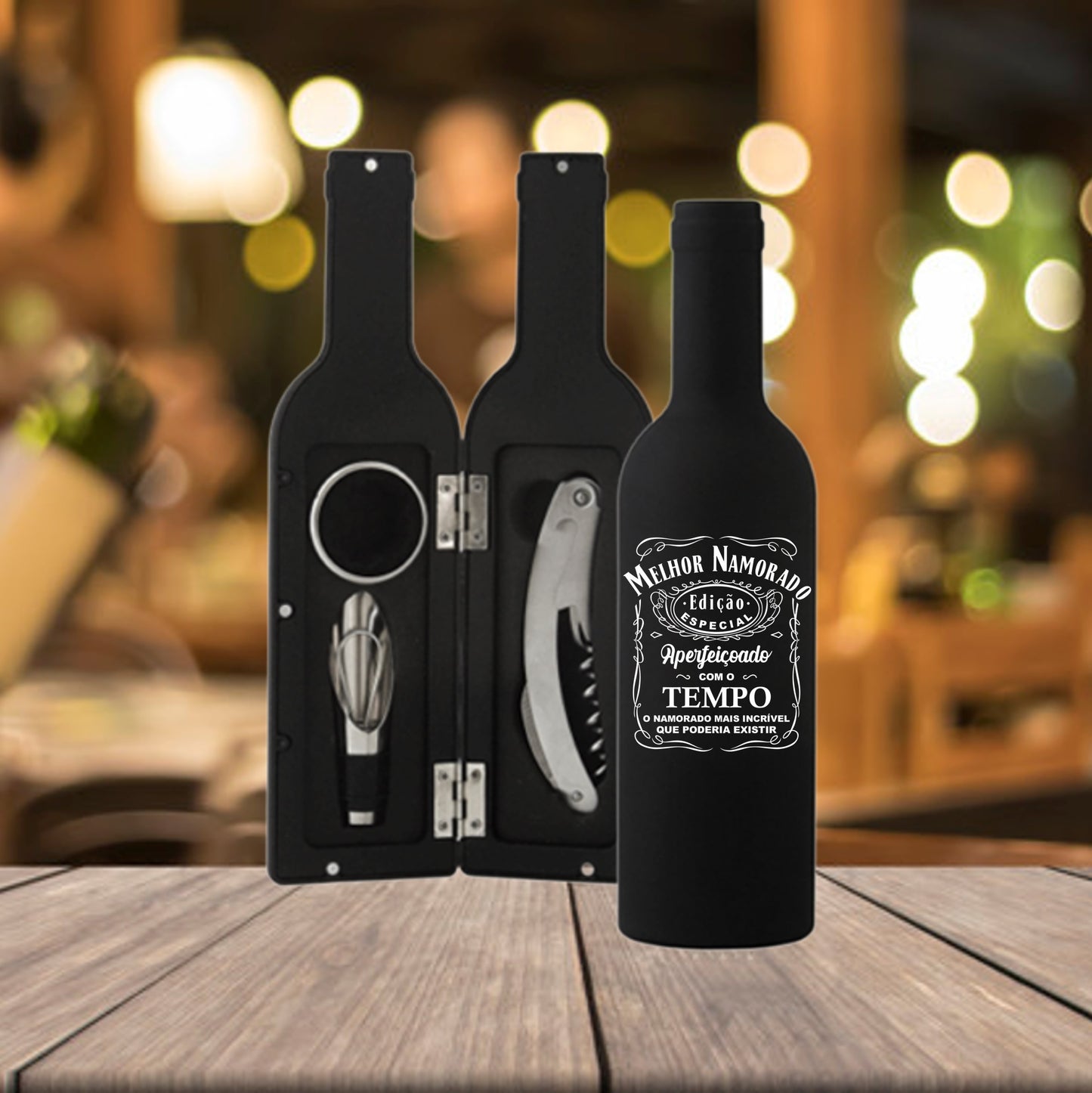 Kit de vinho "Edição especial - Namorado"