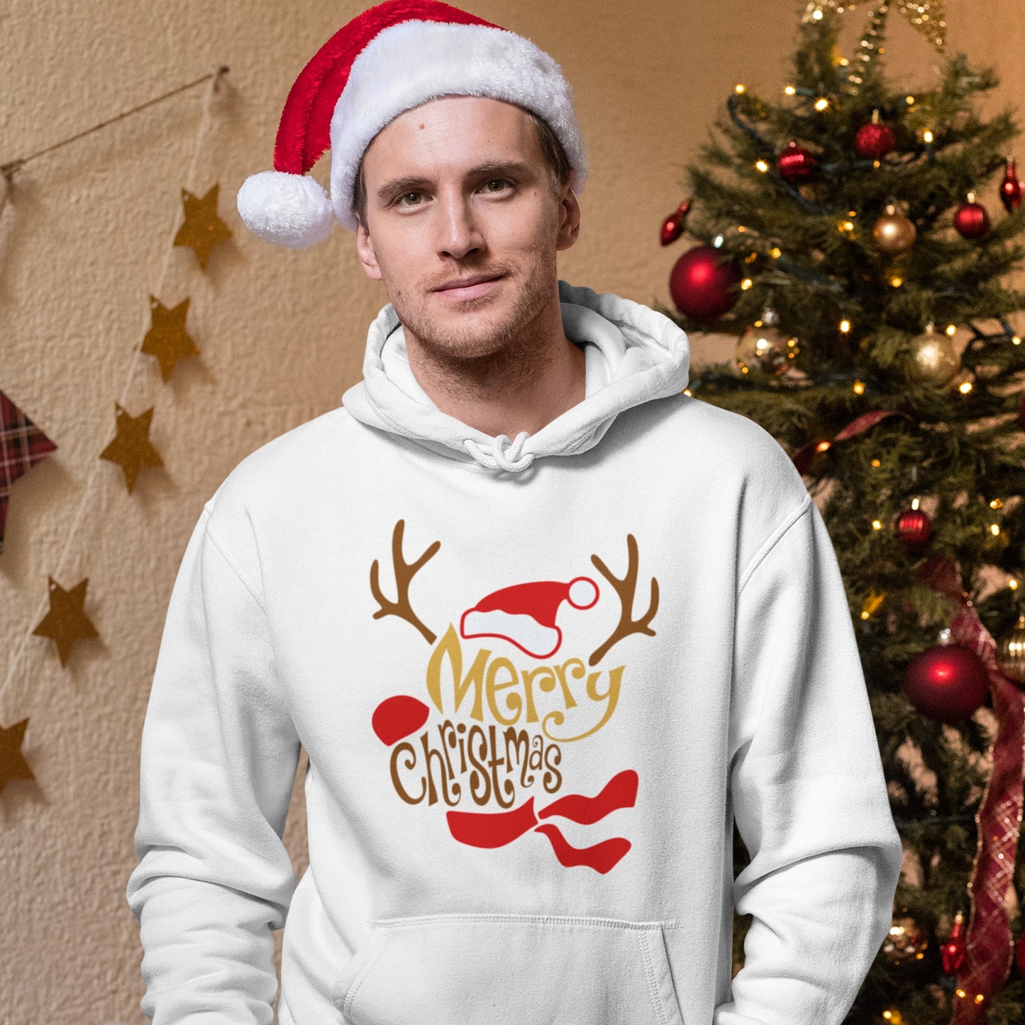 Sweatshirt de Natal "Merry Christmas"