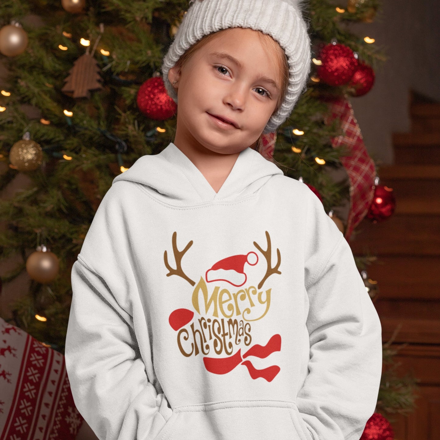 Sweatshirt de Natal "Merry Christmas"