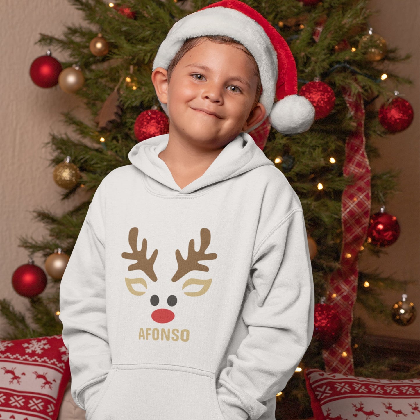 Sweatshirt de Natal "Renas"