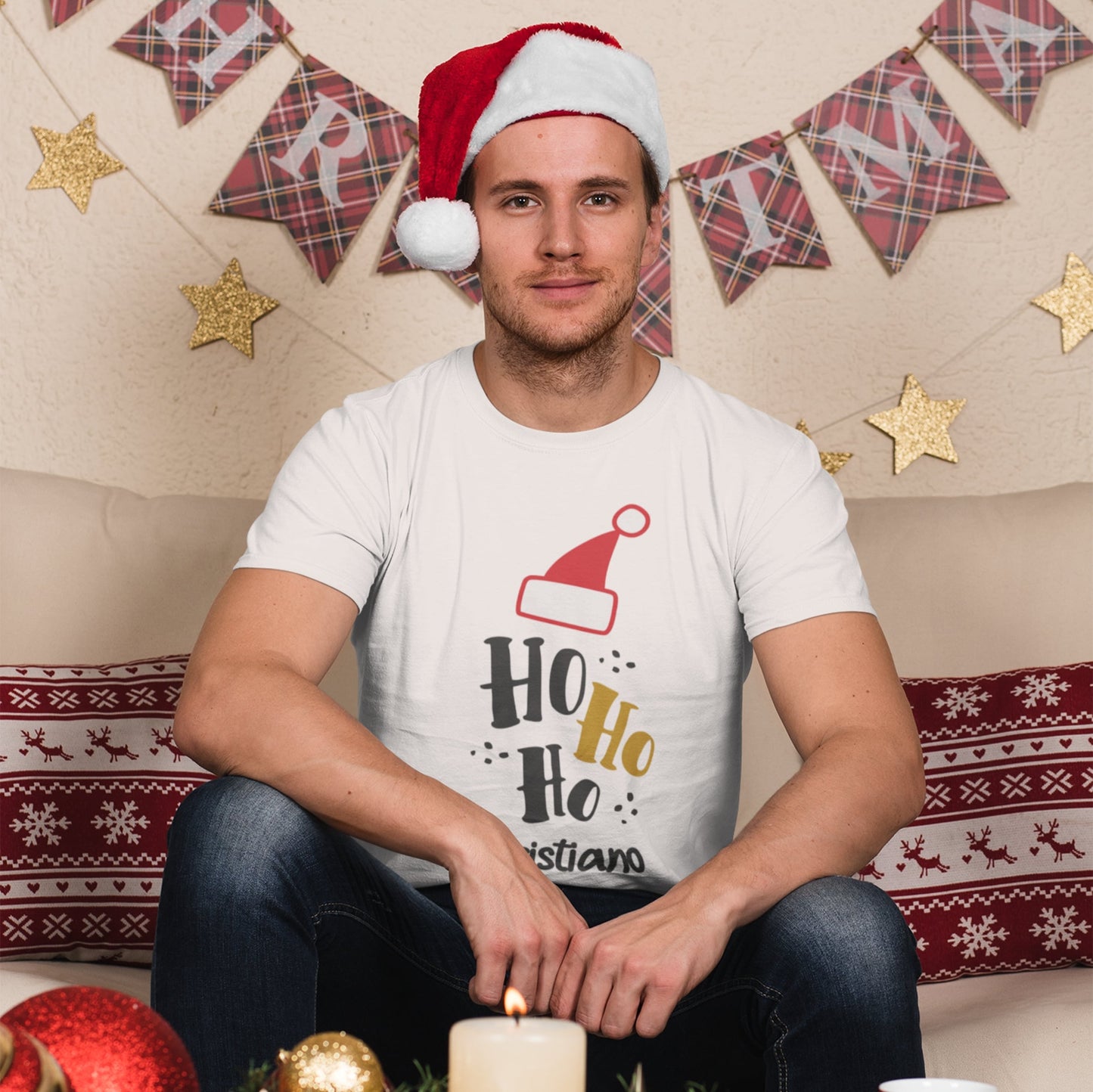 T-shirt "Ho-Ho-Ho Natal"