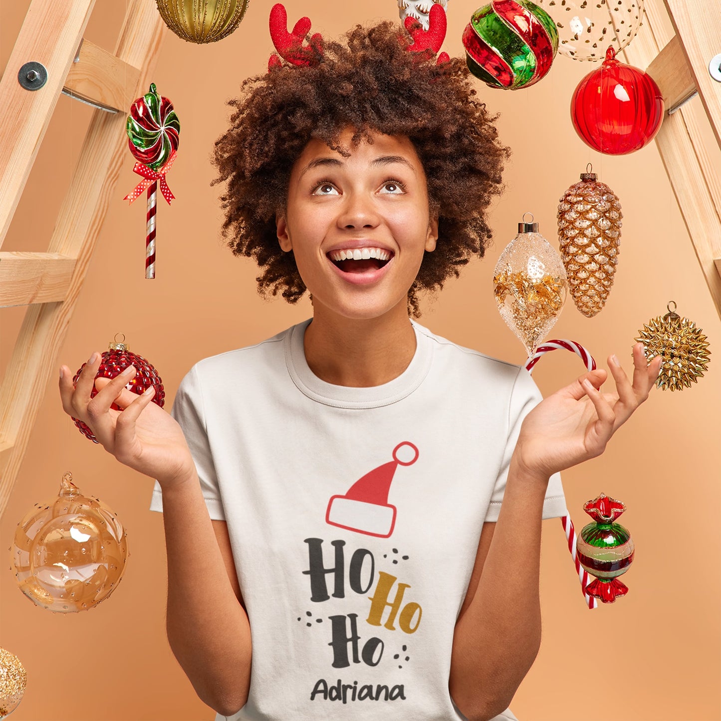 T-shirt "Ho-Ho-Ho Natal"