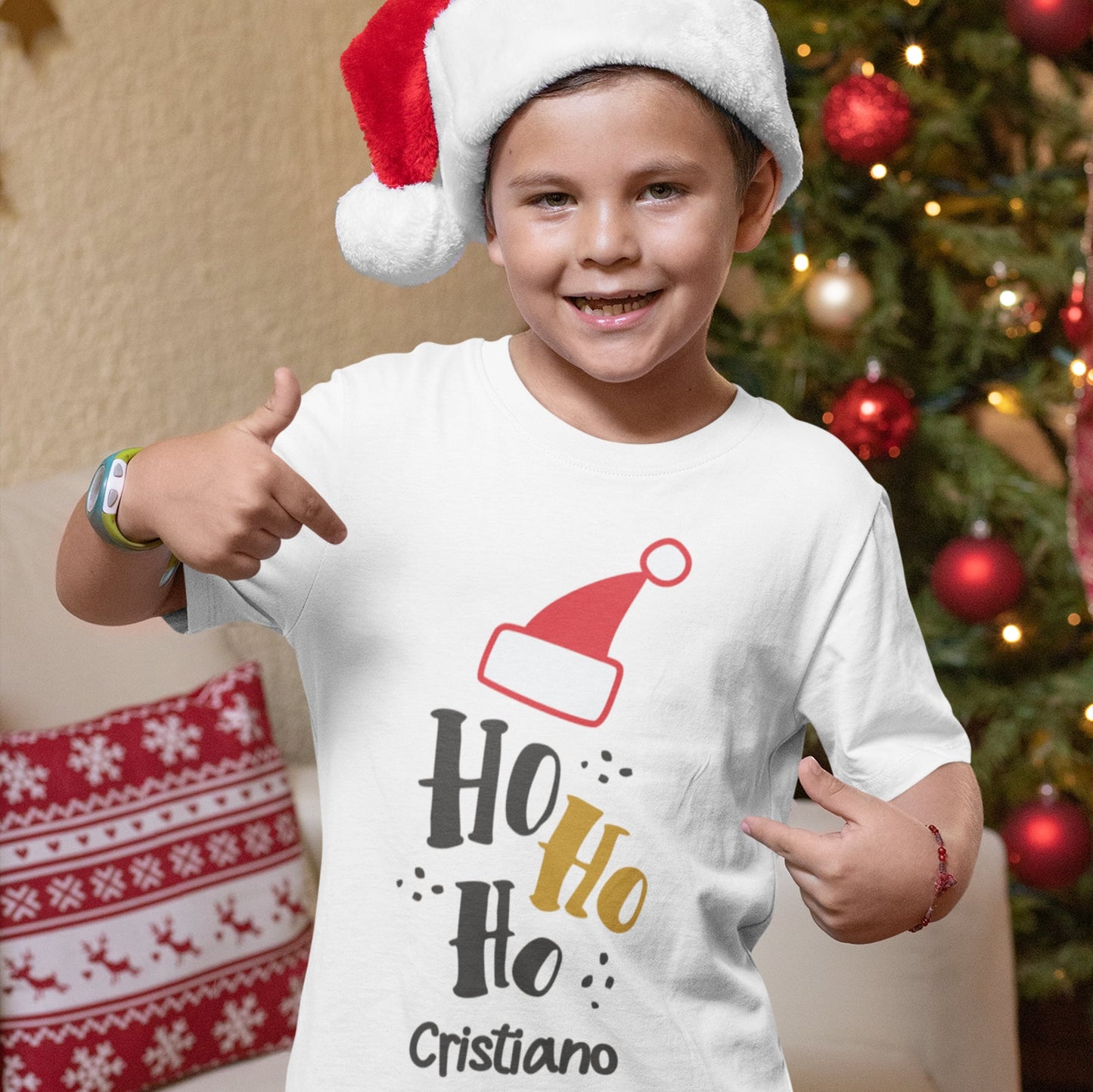 T-shirt "Ho-Ho-Ho Natal"