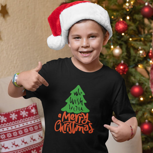 T-shirt "We wish you a Merry Christmas"